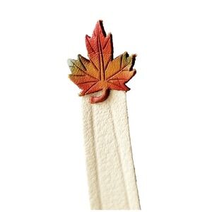 Vintage Pines Hotel Leather Bookmark Maple Digby Nova Scotia Canada, 1920s-1960s